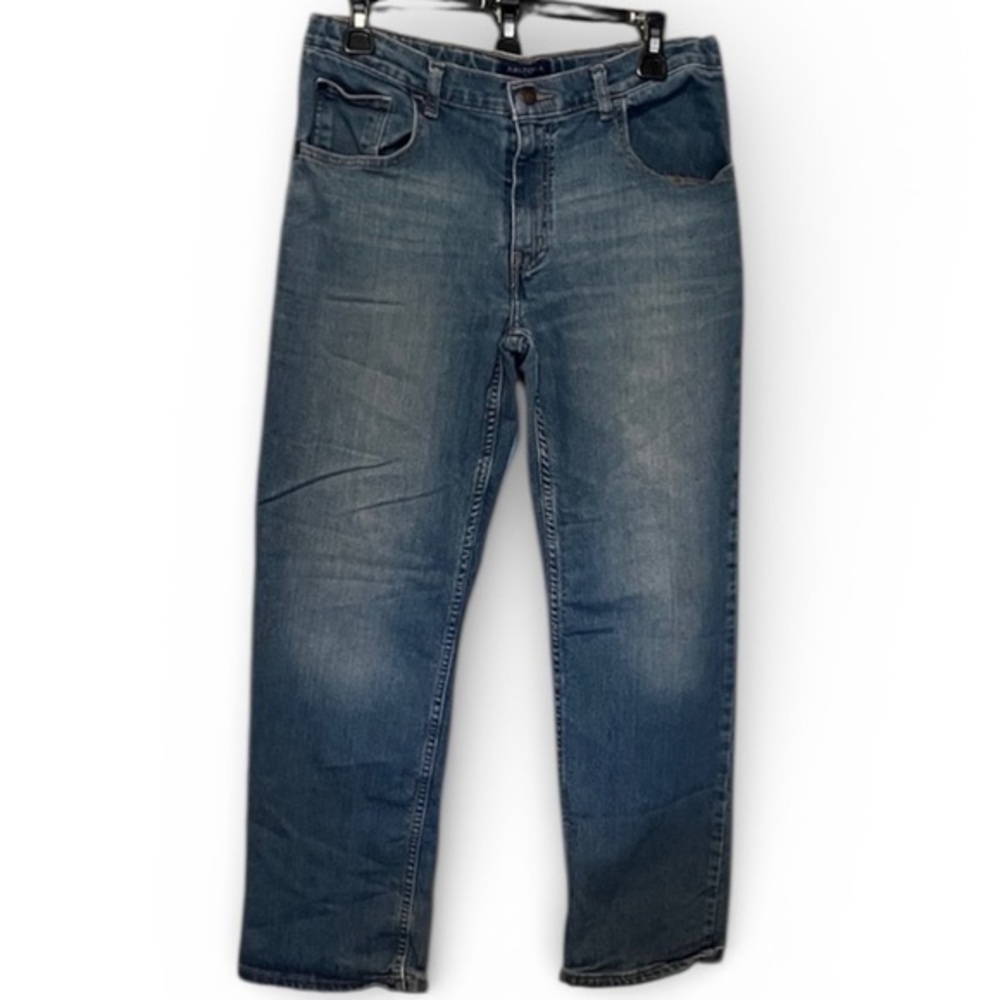 Arizona Jean Company Relaxed Fit Denim Size 20 Regular, adjustable waist